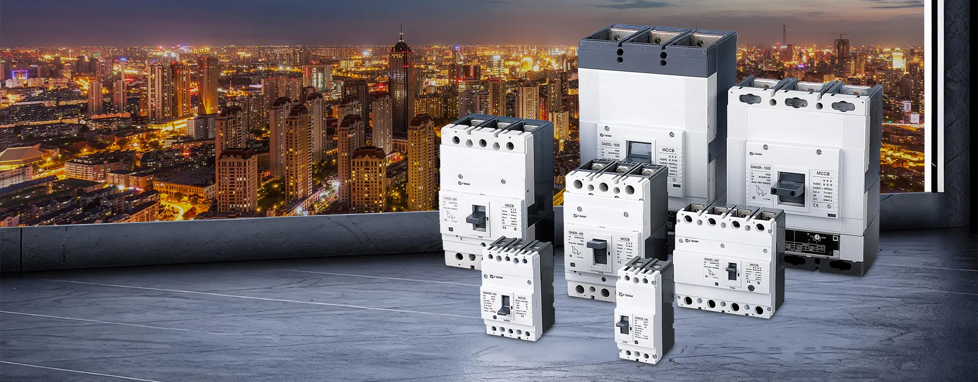 CDADA OEM ODM strømbryterprodusent - tilpasset MCCB MCB for HVAC Heis UPS-applikasjoner